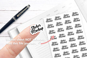 Sticker mockup, a Product Mockup by Dorado Stock (Thumbnail 3 of 8)