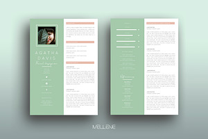 Resume / CV template - Agatha