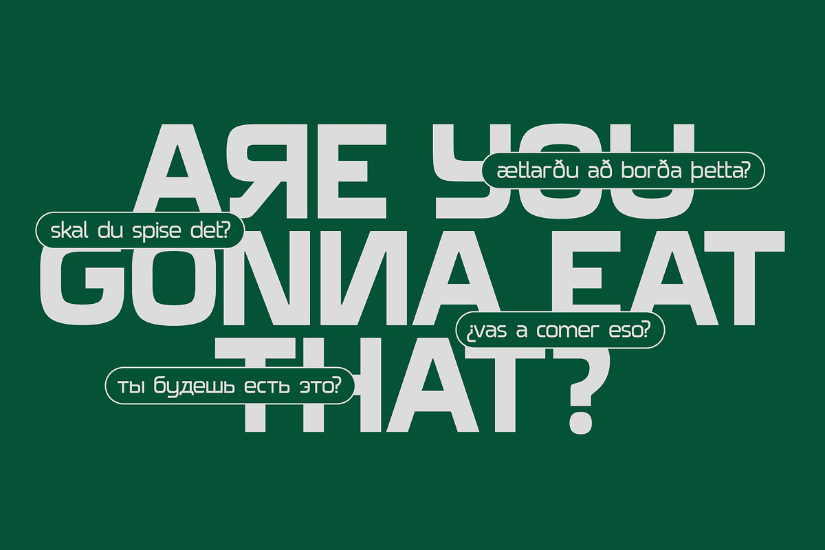 SK Clumster Sans — Modern Sans Serif, a Font by Shriftovik Type Foundry (Photo 4 of 20)