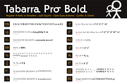 Tabarra Pro Bold, a Sans Serif Font by deFharo (Thumbnail 2 of 4)