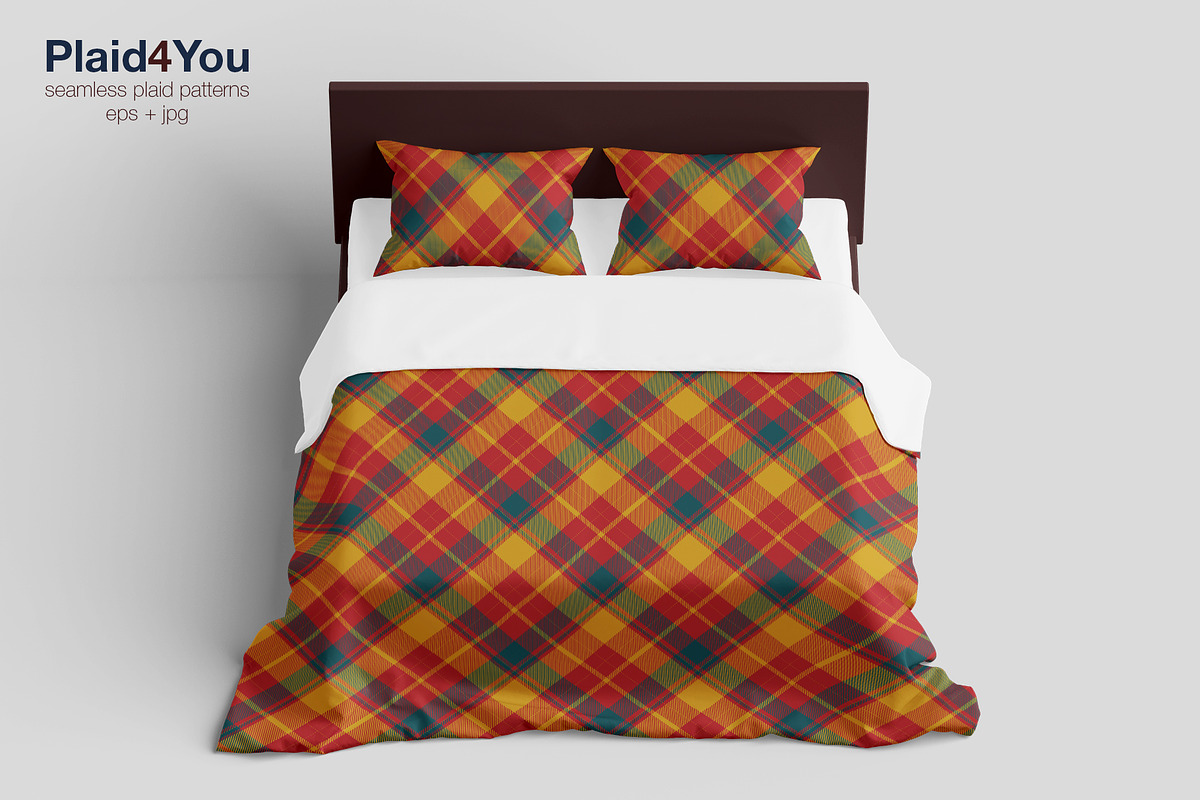 #54 Christmas Pattern Plaids, a Pattern Graphic by Plaid4You (Photo 6 of 8)