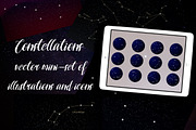 Constellations mini-set., an Illustration by Indie Khisa (Thumbnail 1 of 8)