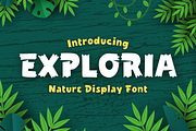 Exploria Font, a Sans Serif Font by LetterStuff Typefoundry (Thumbnail 1 of 10)