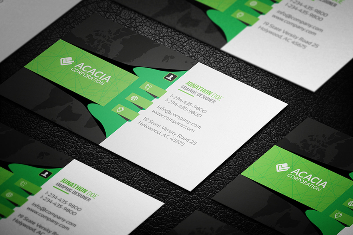 Elegant and Creative Business Card, a Business Card Template by DesignGhar (Photo 4 of 6)