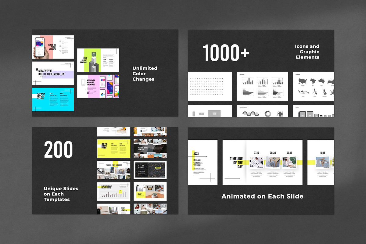 Polaroid Animated PowerPoint, a Presentation Template by Creathrive Design (Photo 2 of 16)