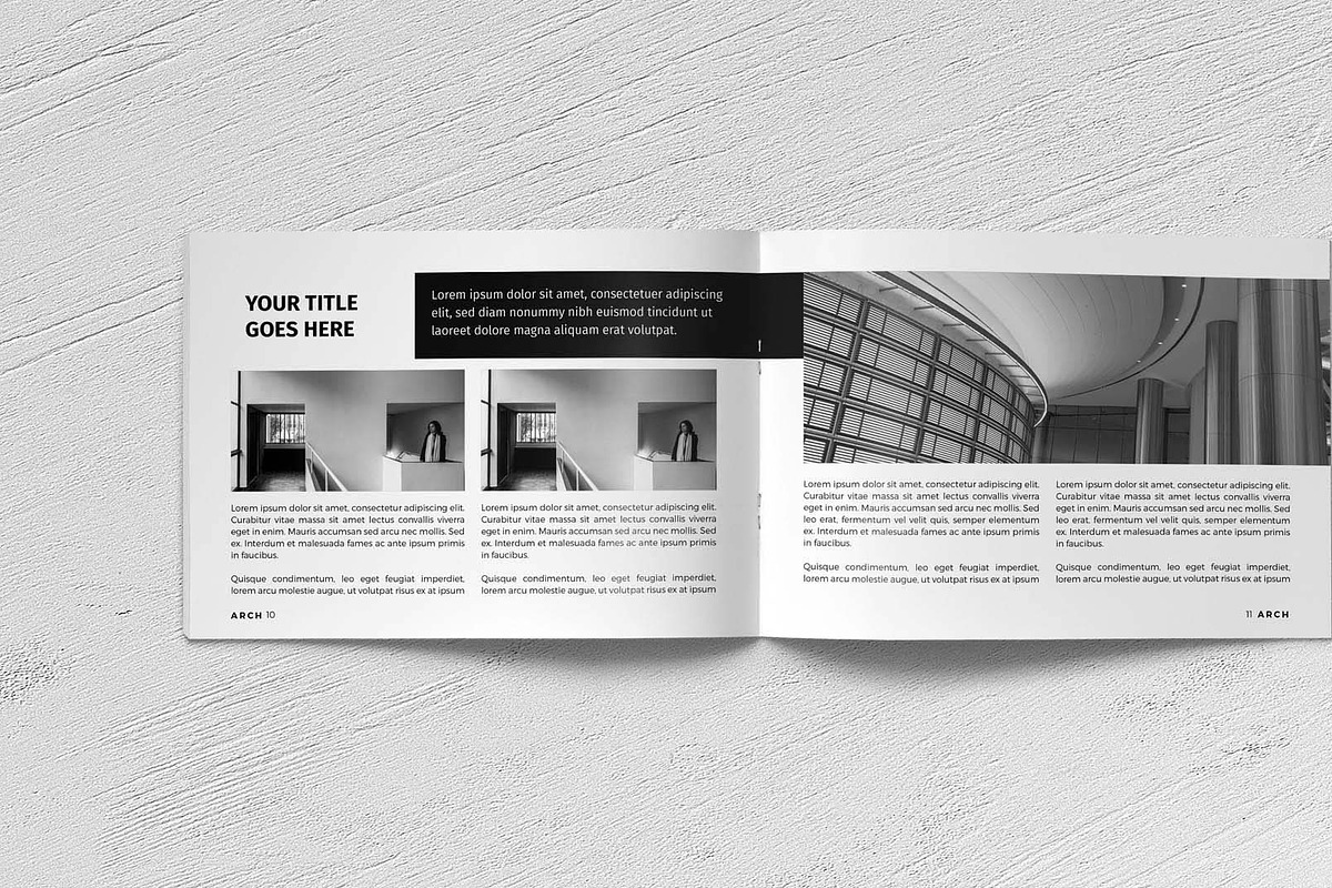 A5 Architecture Brochure, a Brochure Template by New Lines (Photo 6 of 12)