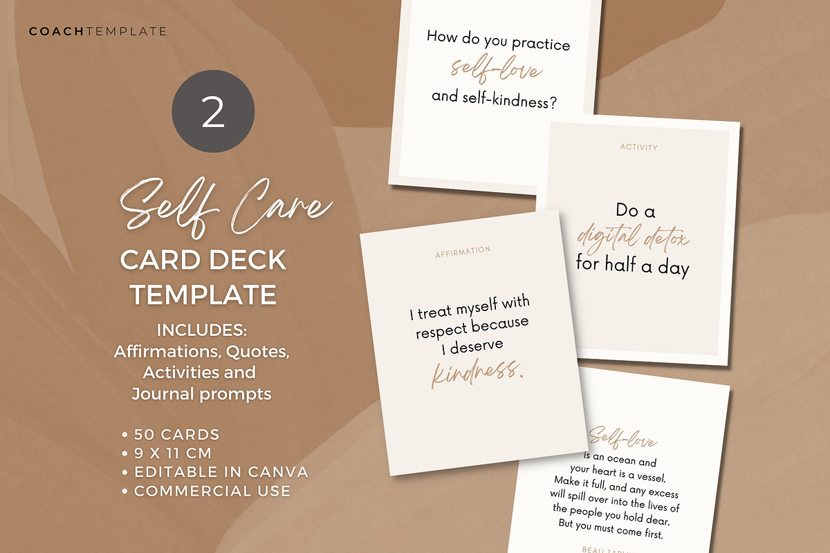 Self Care eBook Template Bundle, a Brochure Template by COACHTEMPLATE (Photo 6 of 11)