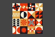 Geometric Shapes Dots Construction, a Pattern Graphic by Neo Geo (Thumbnail 8 of 9)