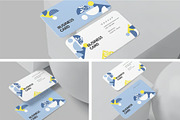 Business Card Mockup Round Corners, an Advertising Mockup by megostudi0 (Thumbnail 1 of 5)