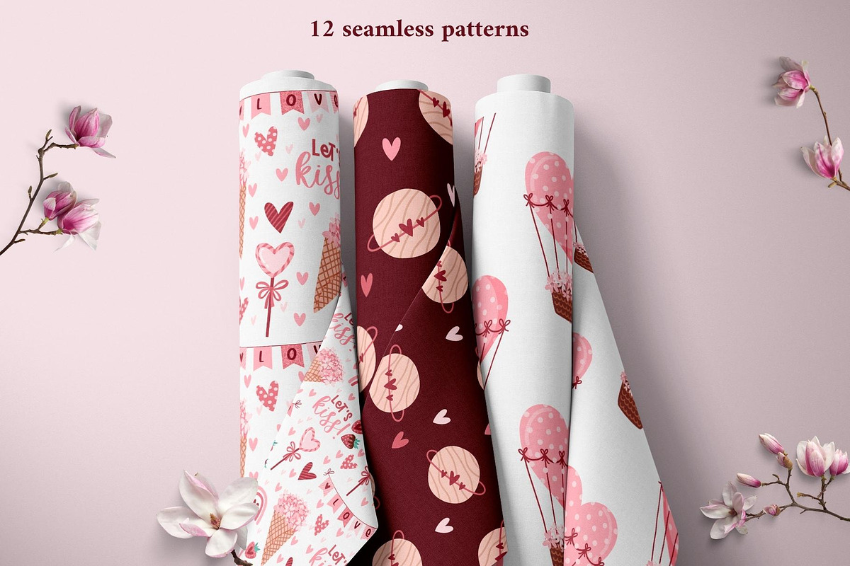 Valentine's day romantic collection, an Object Graphic by VirinaDesign (Photo 6 of 10)