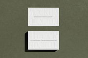 Embossed Business Card Mockup, a Product Mockup by mockstar (Thumbnail 7 of 8)