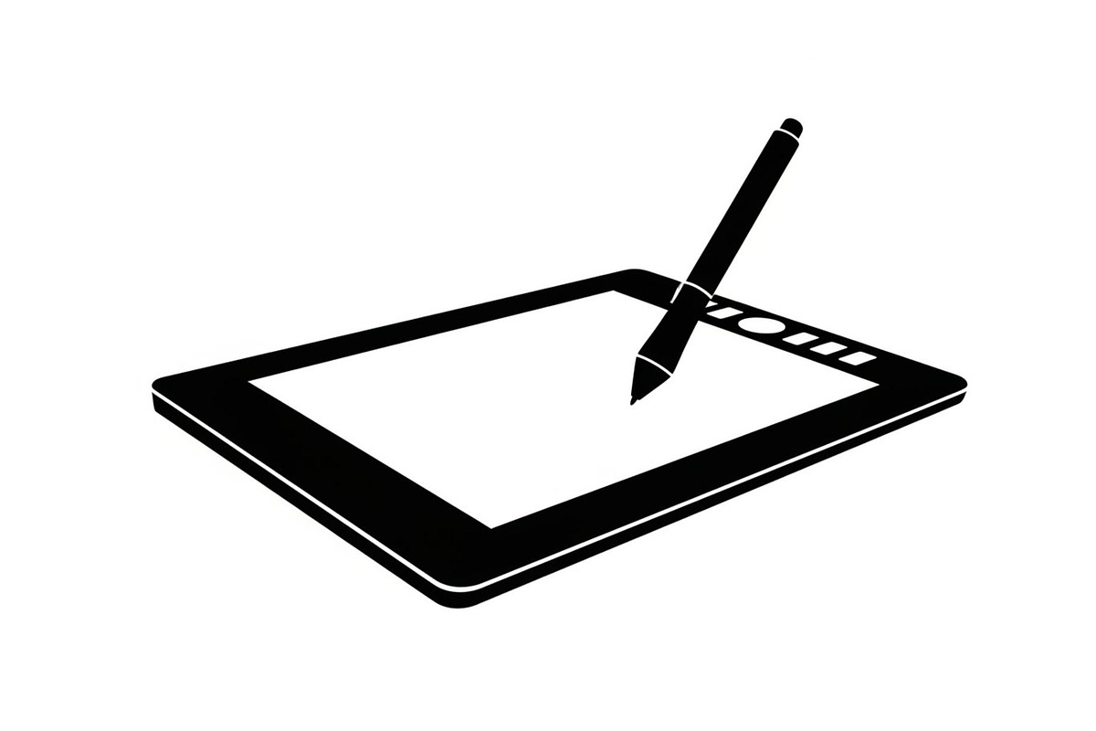 50 Graphic Drawing Tablet Vector Bun, an Illustration by Amazin_art (Photo 32 of 51)