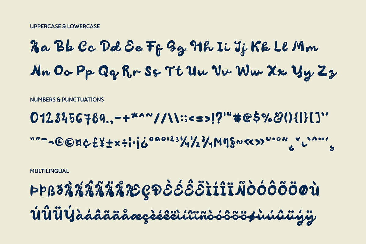 CS Winka – Retro Bold Script Font, a Script Font by Craft Supply Co. (Photo 8 of 8)