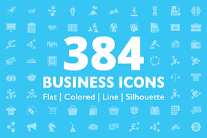 384 Business Icons