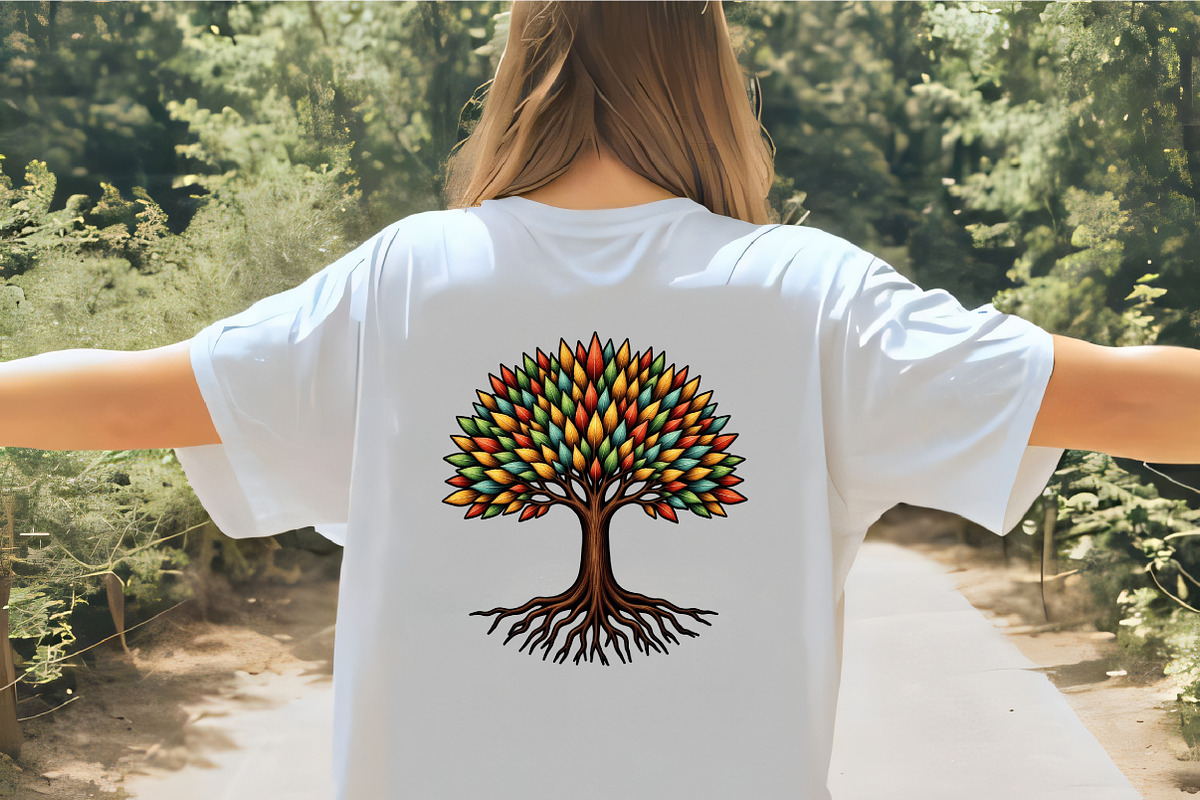 Tree of Life Stained Glass Clipart, an Illustration by CrexoraLab (Photo 4 of 5)