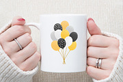 Elegant New Year Balloons and Champa, an Illustration by Sublimation Artist (Thumbnail 5 of 6)