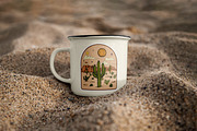 Hand Drawn Desert Landscape Elements, an Illustration by Artolabs (Thumbnail 8 of 19)