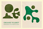 Organic Planet - 40 Hand Drawn Icons, a Decorative Illustration by Madeline ODonoghue Design (Thumbnail 2 of 23)