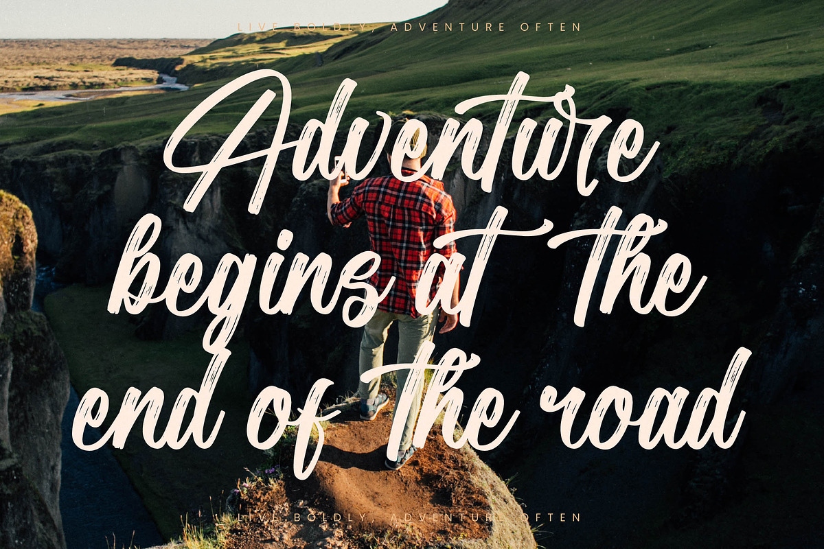 Richmond Barentony Modern Handbrush, a Script Font by Letterena Studios Script (Photo 10 of 15)