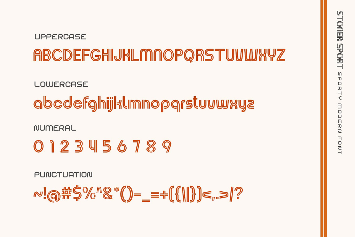 Stoner Sport Typeface, a Script Font by alit design (Photo 4 of 15)