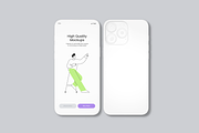 iPhone 16 Clay Mockup, an iPhone Mockup by Mockupdaddy (Thumbnail 13 of 16)