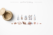 Nautical Beach Wedding Illustrations, a Decorative Illustration by Aquarellina (Thumbnail 4 of 34)