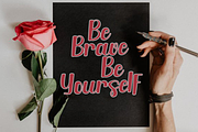 Pink Jurnal, a Handwritten Font by InermediaSTUDIO (Thumbnail 3 of 7)