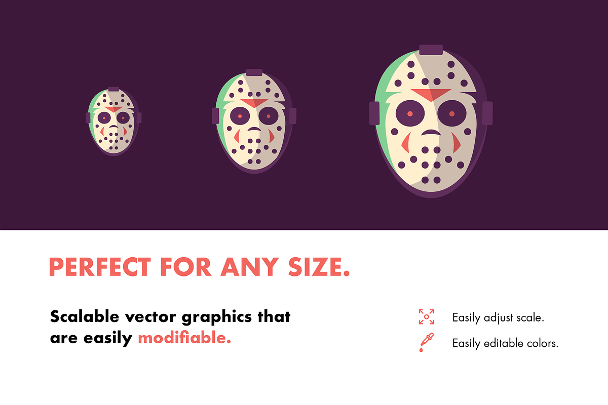 12 Friday the 13th Icons, an Illustration by Hello Mister Frank (Photo 2 of 4)