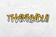 FABERK Graffiti Font, a Handwritten Font by NTC Graphic (Thumbnail 9 of 9)