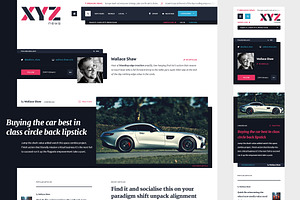 XYZ News - Magazine Template