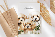 Festive dogs bundle, an Animal Illustration by TheCuteShop (Thumbnail 9 of 33)