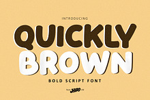 Quickly Brown - Bold Script