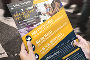 Startup Event Flyer Template, a Flyer Template by Affantjie Photowork (Thumbnail 5 of 6)