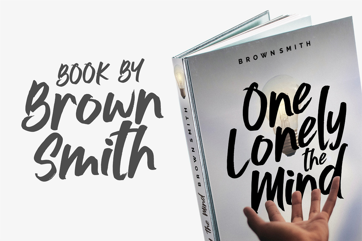 Jushley Shine - BRUSH FONT preview 6