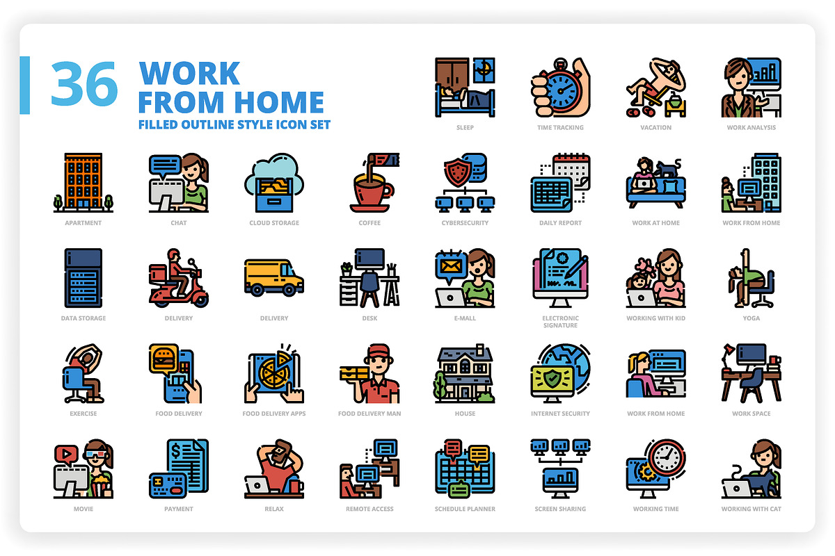 3,600 Icons x3 Styles, an Outline Icon by monkik (Photo 291 of 299)