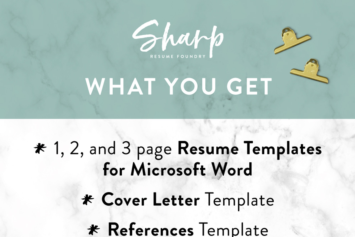 Modern Resume Template for Teacher, a Resume Template by SharpResumeFoundry (Photo 7 of 8)