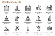 World Monuments, an Icon by Color Cubes (Thumbnail 3 of 5)
