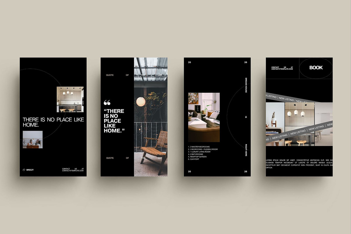Real Estate Story Template, a Social Media Template by Prapti Design (Photo 3 of 10)
