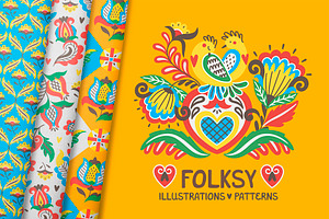 FOLKSY | graphics set