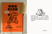 DOGS: Naive Vector Dog Illustrations, an Animal Illustration by Veyla (Thumbnail 9 of 11)