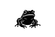 Frog Silhouette Vector Bundle, an Illustration by jahid234 (Thumbnail 12 of 46)