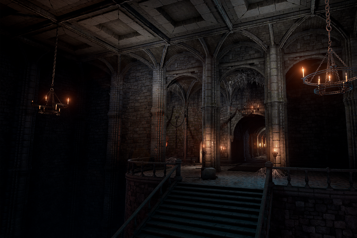 Fantasy Dungeon, an Architecture 3D Model by SilverTM (Photo 6 of 9)