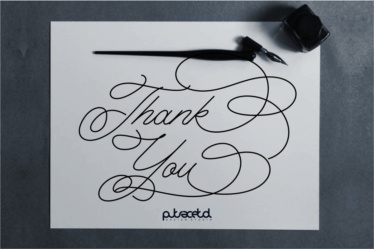 The Ultimate Class Script, a Script Font by PutraCetol Studio (Photo 10 of 10)