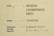 Dark Roast Vintage Modern Font, a Sans Serif Font by SpiralShare Digital (Thumbnail 6 of 6)