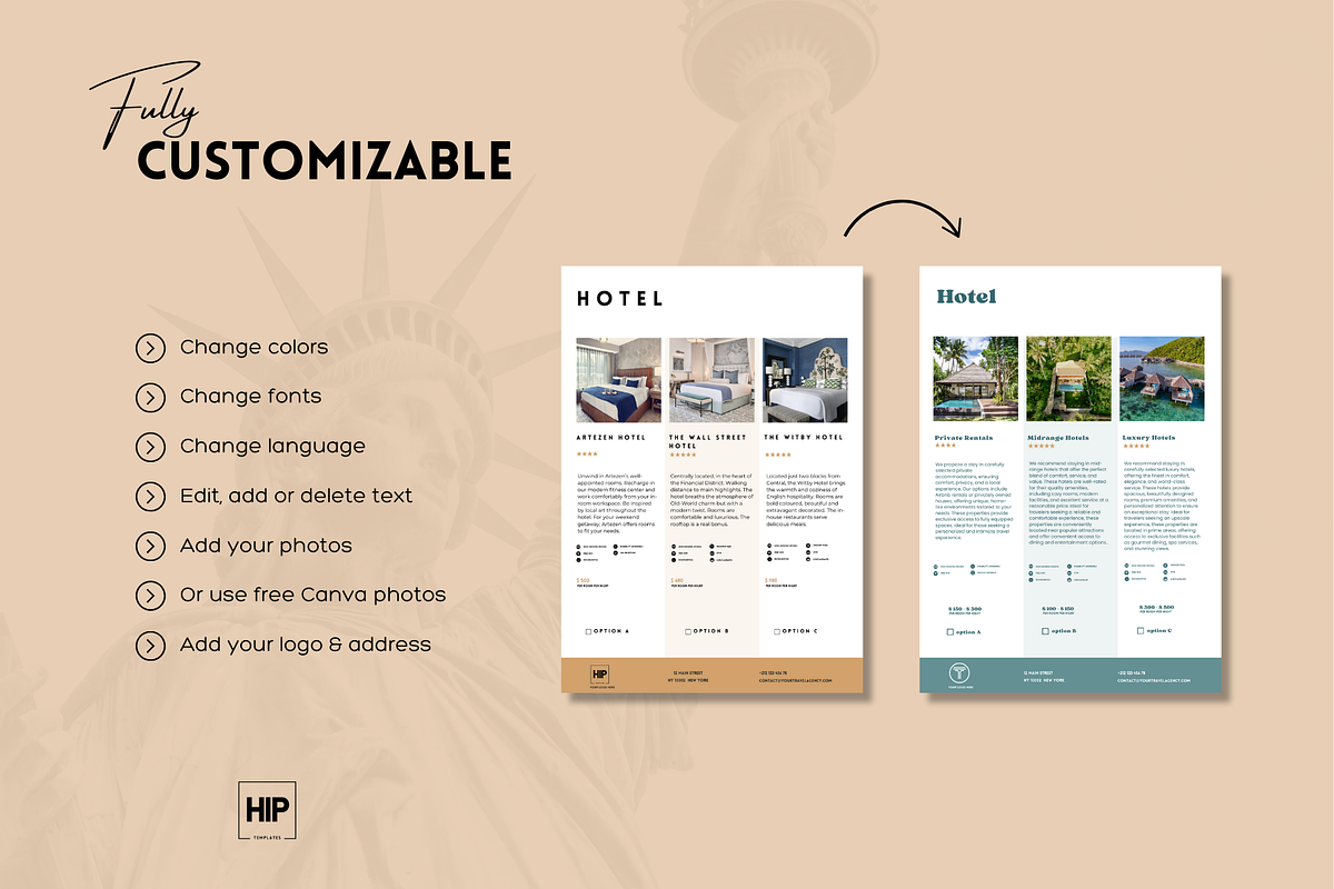 Travel Proposal for Travel Agents, a Templates & Theme by Hip Templates (Photo 4 of 9)