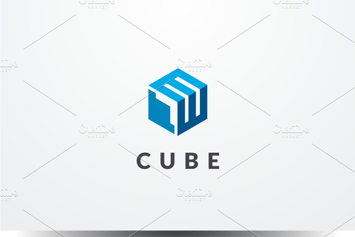 Cube Logo, a Branding & Logo Template by yopie