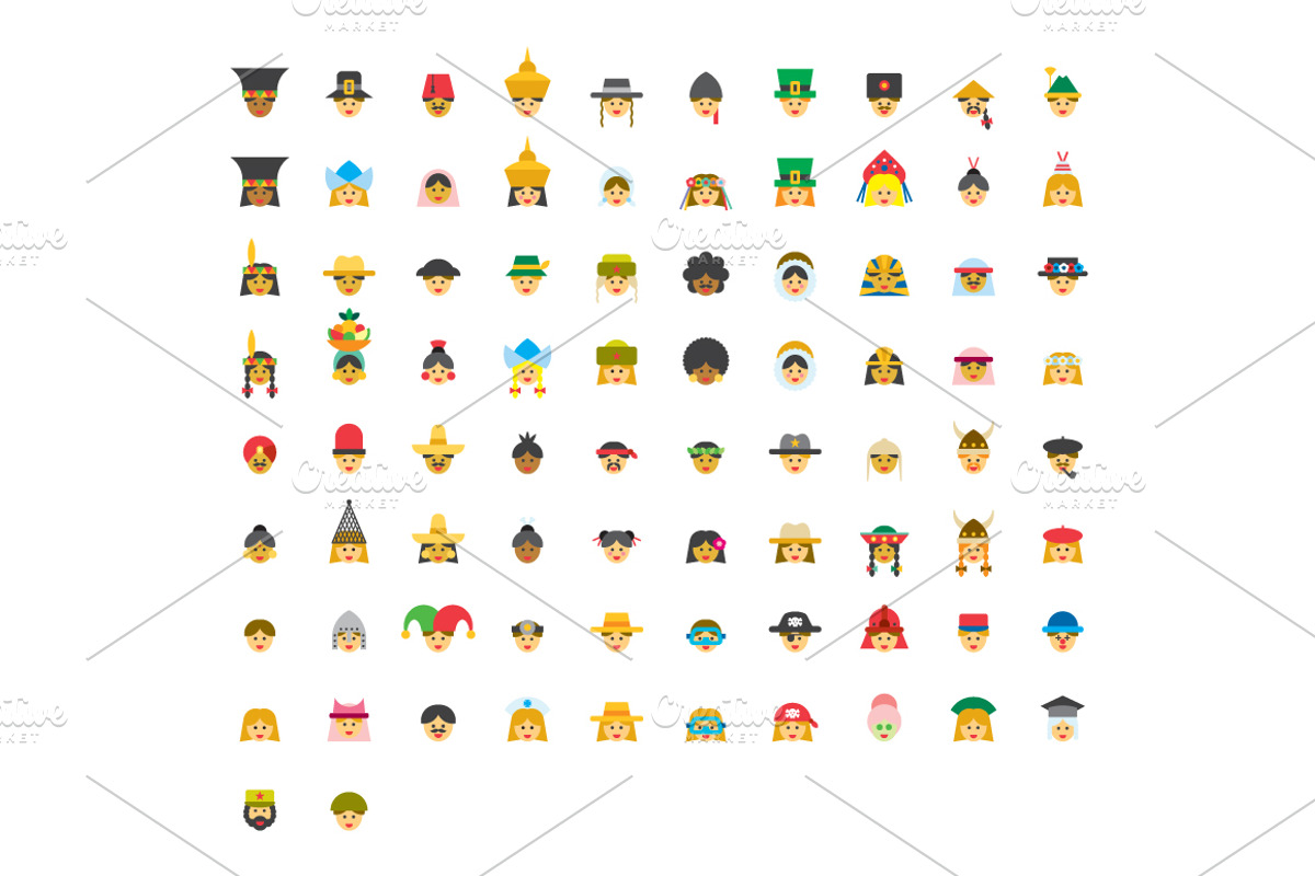 +1000 COLORED FLAT ICONS, an Icon by beguima (Photo 7 of 14)