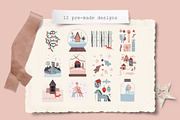 Snow World | Winter collection, a Decorative Illustration by katieromanoff_art (Thumbnail 5 of 22)