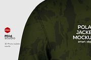Men's Polar Jacket, a Hoody Mockup by Mildstudio (Thumbnail 6 of 7)