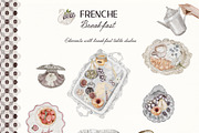 French Breakfast-Aesthetic food, a Food Illustration by Amely.Art (Thumbnail 7 of 14)